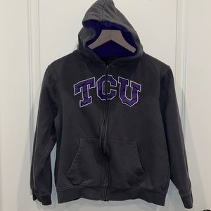 Boys TCU Zip-Up Sweatshirt